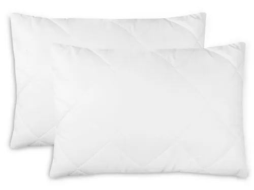 ZOLLNER Kopfkissen, Füllung: 100% Silikonisierte Polyesterhohlfaserbällchen, Spar-Set, 30 x 40 cm, 50% Polyester, 50% Baumwolle, vom Hotelwäschespezialisten