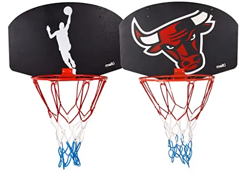 Molti Basketballkorb Basketball Backboard für Kinder 58,5 x 39cm (Bull)