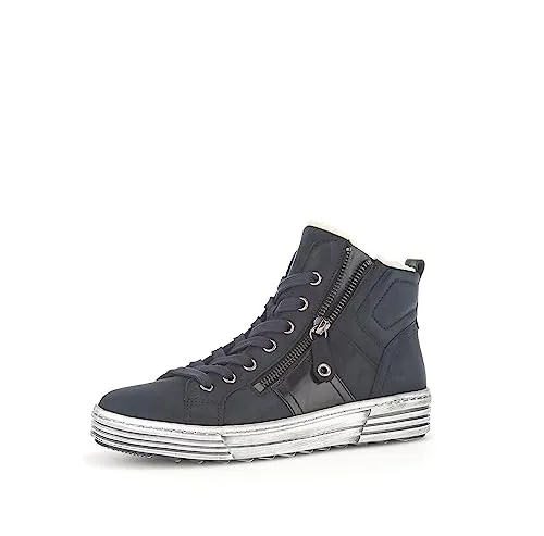 Gabor Damen Schnürstiefeletten - Warmfutter & Wechselfußbett - Wanderschuhe mit warmem Weblammfutter und praktischem Wechselfußbett für höchsten Komfort, ideal für kalte Tage.