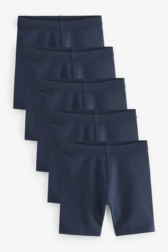Next Shorts Stretch-Radlershorts, 5er-Pack, längere Länge (5-tlg)