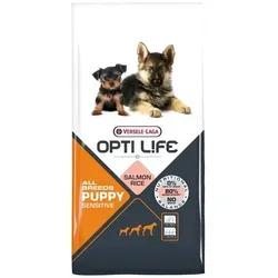 VERSELE-LAGA Opti Life Puppy Sensitive 12,5kg - Hundefutter für Welpen mit empfindlicher Verdauung, fördert ein gesundes Wachstum und enthält hochwertige Zutaten.