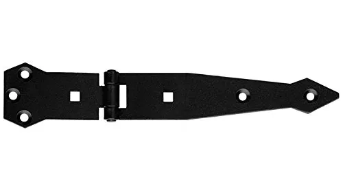 Werfgehänge Türband Ladenband 185 Türscharnier Torscharnier Scharniere Schwarz Pulverbeschichtung