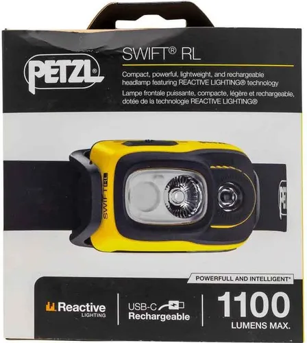 Petzl E810AB00 SWIFT RL Stirnlampe