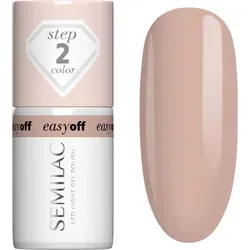 Semilac Easy Off Step 2 Gel Nagellack für UV/LED Lampe Farbton Caffe Frappe 7 ml