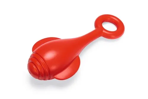 Beeztees Fliegende Boje, Hundespielzeug, TPR, Rot, 28x13x8 cm