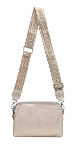 ITALYSHOP24 Schultertasche Damen Tasche Bodybag Umhängetasche Crossbody Brusttasche Handtasche, Crossover Muster Taschengurt Smartphone Geldtasche Abend Handy Clutch