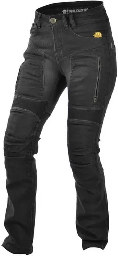 Trilobite Parado Doublelayer Damen Motorradhose mit Knieprotektoren - Motorradhosen für Damen, ausgestattet mit TRI-STRETCHER PRO 5.0 DENIM für höchste Flexibilität und Sicherheit sowie Knieprotektoren der Klasse AAA für optimalen Schutz.