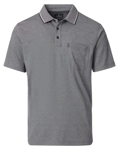 CASAMODA Polo-Shirt Uni - Poloshirt für Herren aus hochwertigem Baumwollmix, mit sportlichem Design und aufgenähter Brusttasche, ideal zum vielseitigen Kombinieren.