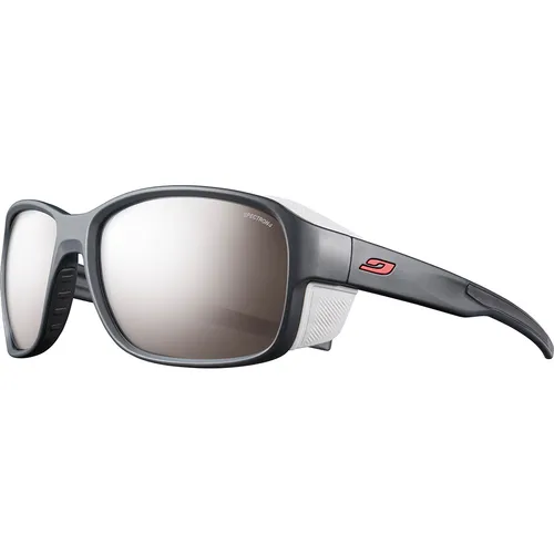 Julbo Monterosa II Sonnenbrille - Dunkel Grau, One Size - Sportbrillen mit polarisierten Gläsern für optimalen UV-Schutz und klaren Blick bei allen Outdoor-Aktivitäten.