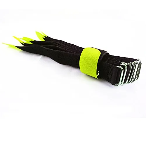 Klettkabelbinder DS Metallöse in gelb von Goodymax