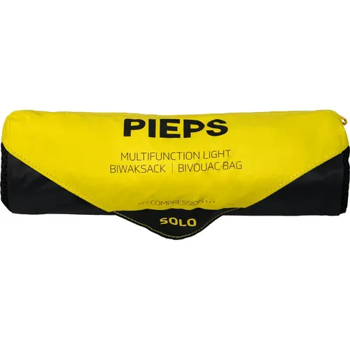 Pieps Bivy Solo Biwaksack - Gelb, One Size - Schlafsäcke für Outdoors: Leichter und kompakter Biwaksack, ideal für Notfälle und Übernachtungen im Freien.