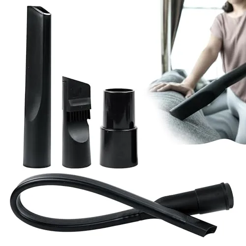Staubsauger Aufsatz, Staubsauger Düsen, Staubsaugeraufsatz, Lange Flexible Fugendüse, zum Reinigen von Ritzen Unter Möbeln, Autositzen, mit 35/32mm Anschluss, 4 Stück