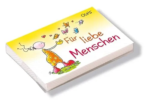 Oups Kärtchenbox: Für liebe Menschen