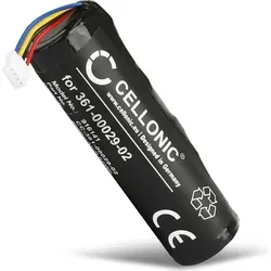 CELLONIC, Akku für Hundehalsband kompatibel mit Garmin Alpha 100, Astro 320, T5 GPS (2600mAh, 3.7V) Ersatzakku 361-00029-02 010-10806-30 010-11828-03