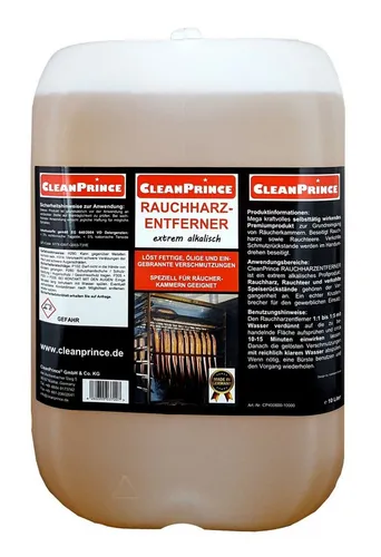 CleanPrince Rauchharz-Entferner 10 Liter Konzentrat von Cleanprince