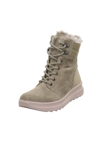 Legero Dreamer 0003517520 Damenboots - Wasserdichte, bequeme Stiefel in Hellgrün - Wanderschuhe mit innovativem Design, wasserdichtem Gore-Tex und flauschigem Warmfutter für optimalen Komfort im Winter. Ideal für stilbewusste Damen, die Funktionalität schätzen.