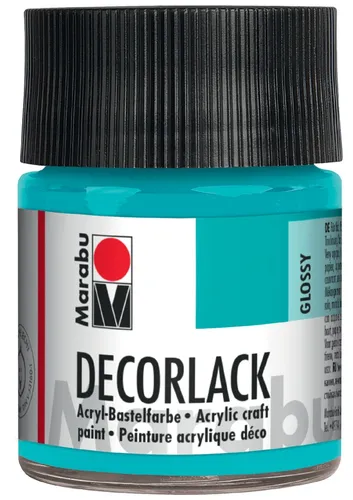 Marabu Acryllack 'Decorlack', mittelgelb, 50 ml, im Glas