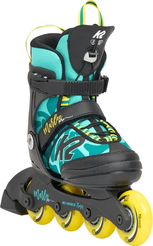 K2 MARLEE PRO Kinder Inline Skate 2025 green/yellow von K2