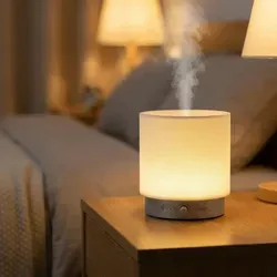 ideoon Aroma Diffuser 140ml mit LED Beleuchtung - Der elegante Aroma Diffuser 140ml sorgt für eine entspannte Atmosphäre in Ihrem Zuhause. Mit dimmbarer LED-Beleuchtung und Timer-Funktion passt er sich perfekt an Ihre Bedürfnisse an und bringt angenehme Düfte in jeden Raum.