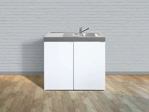 Stengel Miniküche Easyline ME100KSKSliBre – Kompakte Küchenlösung