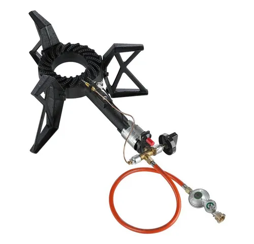 Mucola Gaskocher Hockerkocher mit Piezozündung