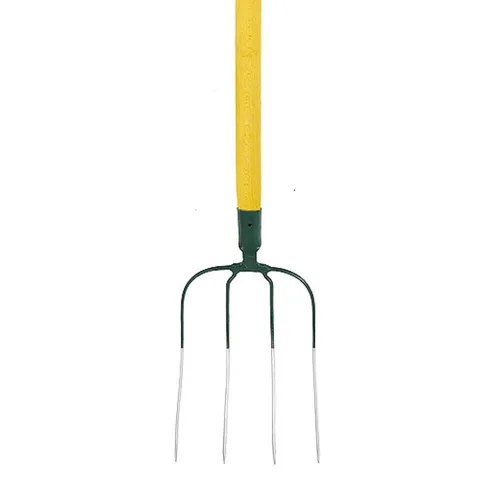 PROREGAL® Spatengabel 4-Zinken Mistgabel für Gartenarbeit - Hochwertige 4-Zinken Spatengabel für effiziente Gartenarbeit. Ideal zum Umgraben und Lockern von Erde. Robuste Bauweise für langlebige Nutzung und einfache Handhabung.