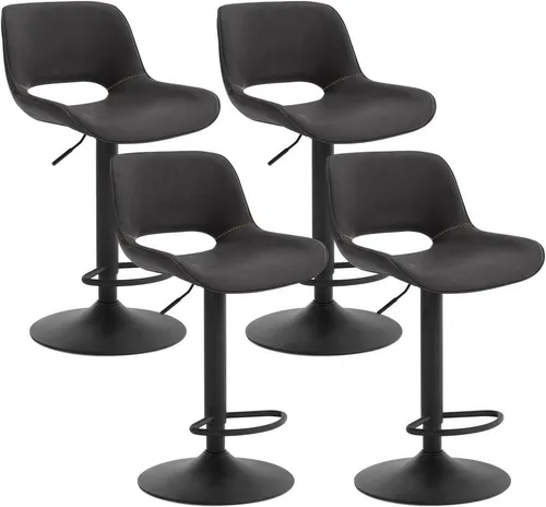 Hocker & Barhocker Schwarz von WOLTU