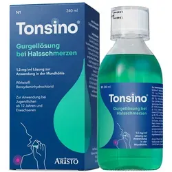 Tonsino® Gurgellösung bei Halsschmerzen