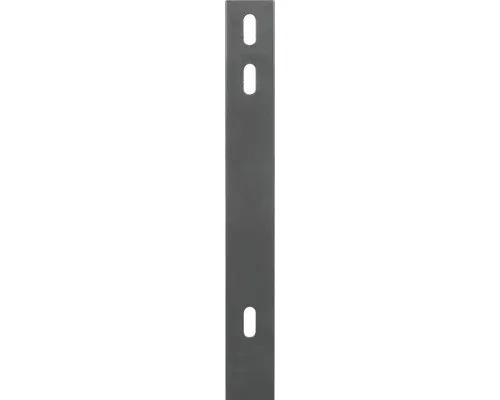 Flacheisen ALBERTS für Doppelstabmatten 40x4 mm 1860 mm Bohrabstand 400 mm anthr