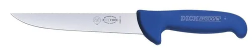 F. DICK ErgoGrip Stechmesser 15 cm - Professionelles Schlachtmesser aus X55CrMo14 Stahl, hygienisch und ergonomisch, ideal für präzises Zuschneiden in der Fleischverarbeitung.