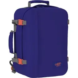 Cabin Zero Classic 28L Rucksack blau CZ082307 - Rucksack mit 28L Volumen, ideal für Reisen und Alltag, aus strapazierfähigem Polyester und mit 15″ Laptopfach.