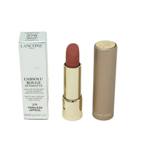 Lancôme L'Absolu Rouge Intimatte Lippenstift 3,4 ml - 276 Timeless Appeal - Eleganter Lippenstift in der Nuance 276 Timeless Appeal, für ein mattes, langanhaltendes Finish. Ideal für einen stilvollen Look.