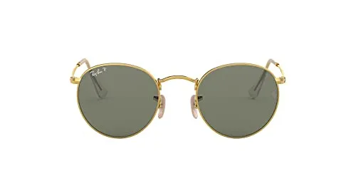 Ray-Ban Unisex Round Metal Lesebrille, Gold, 50 - Sportbrille mit zeitlosem Design, ideal für modebewusste Träger, bietet optimalen UV-Schutz und stilvolle Sicht.