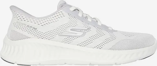 Skechers Herren Go Walk Now Payton Sneaker, weiß, 41.5 EU - Herren-Sneaker mit exklusivem Fersenkissen für sicheren Halt und luftgekühlter Memory-Schaum-Einlegesohle für maximalen Komfort.