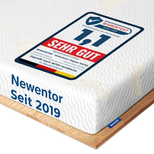 Newentor® Matratzen Topper 100x200cm H2 H3