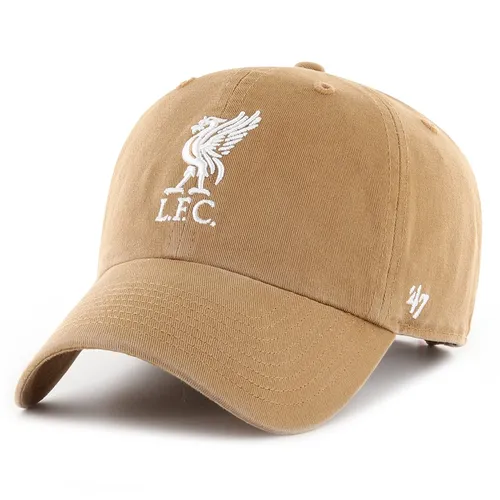 Brand Relaxed Fit Cap - FC Liverpool camel beige 47 - Hüte & Mützen, stylische Trucker Cap aus 100% Baumwolle, ideal für Sommer und Freizeit, zeigt deine Unterstützung für FC Liverpool.