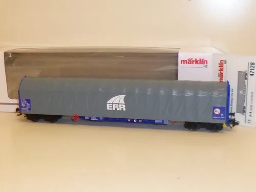 Märklin H0: 47128 Schiebeplanenwagen Rilnss der ERR, Ep VI, neu OVP