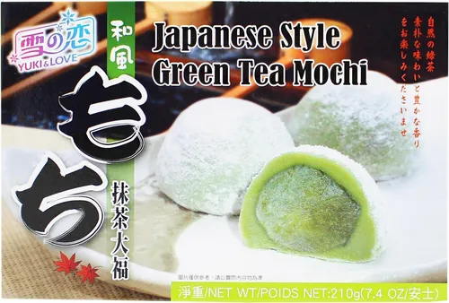 Yuki&Love- Grüntee- Mochi nach Japanische Art 210 Gramm