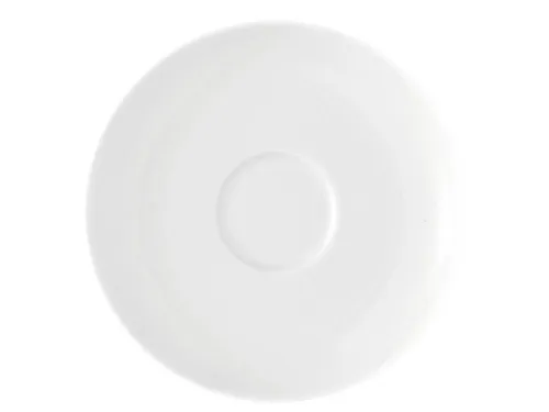 Rosenthal Untertasse Moon Weiss Tee-Untertasse 15,5 cm, Untertasse