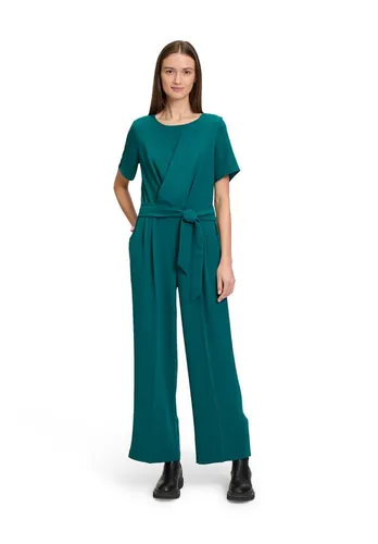 BETTY & CO Damen Jumpsuit mit Bindegürtel in grün von Betty & Co