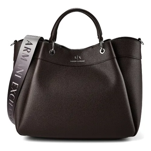 Armani Exchange Shopper Tasche 35 cm braun - Moderne 35 cm Shopper Tasche von Armani Exchange in elegantem Braun. Ideal für den täglichen Gebrauch mit viel Platz für Ihre Essentials und stilvollem Design.