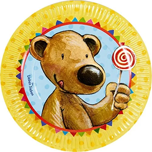 Die Spiegelburg 13254 Partyteller Die Lieben Sieben (8 St.)