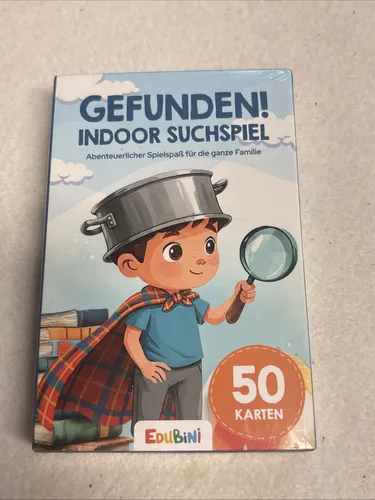 Edubini GEFUNDEN! Outdoor Suchspiel für Kinder ab 4 Jahren