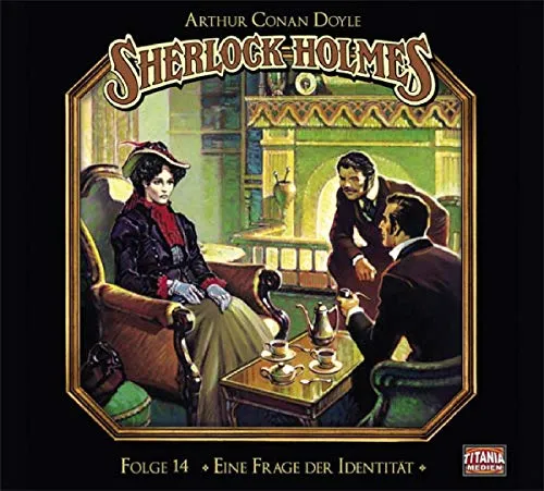 Sherlock Holmes (Titania) - 14 Eine Frage der Identität - Hörbuch-Krimi mit 51 Minuten Spieldauer, spannend erzählt von diversen Sprechern, perfekt für Krimi-Fans und Hörbuchliebhaber.
