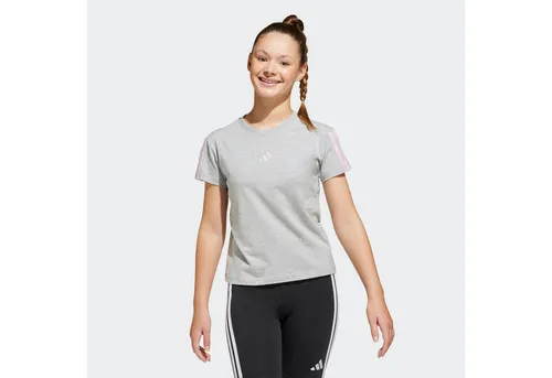 adidas Sportswear T-Shirt JG 3S TEE 160 für Kinder, mit Rundhalsausschnitt, ohne Verschluss, aus Baumwolle