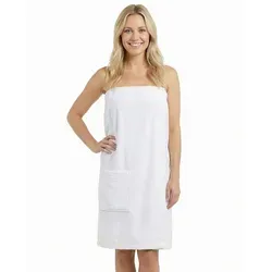 Laynenburg Saunatuch Saunakilt Damen in weiß von LAYNENBURG