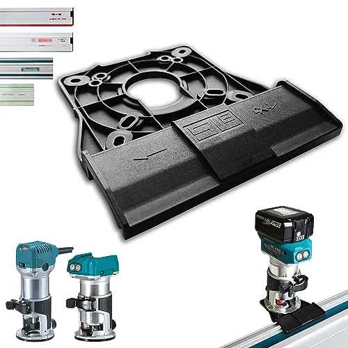 Profi Führungsschienenadapter für Makita DRT50, RT0700C, RT0702C