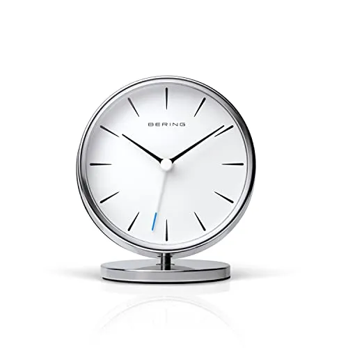 Bering Wecker 90096-044R in silber von BERING