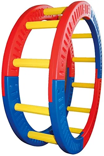 SportFit 676-26 Mega Hamsterrolle - Vielseitiger Spielspaß - Ideal zum Rollen, Balancieren und Klettern. Die innovative Konstruktion ermöglicht verschiedene Spielvarianten. Stabil und langlebig für unvergessliche Spielmomente. Hersteller: SportFit