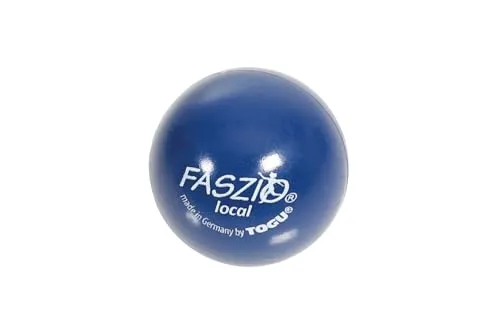 TOGU Faszio Ball Local Faszienball, blau, XS - Hand- & Fingertrainer für effektive Faszienstimulation, löst Verspannungen und verbessert den Stoffwechsel. Ideal für Zuhause und Fitnesskurse, Made in Germany.